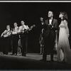 Mary Tyler Moore [right] and unidentified others in the stage production Breakfast at Tiffany's