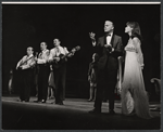 Mary Tyler Moore [right] and unidentified others in the stage production Breakfast at Tiffany's