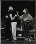 Mary Tyler Moore [right] and unidentified others in the stage production Breakfast at Tiffany's