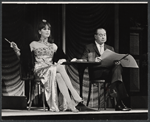 Mary Tyler Moore [left] and unidentified in the stage production Breakfast at Tiffany's