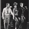 Mary Tyler Moore [center] and unidentified others in the stage production Breakfast at Tiffany's