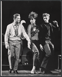 Mary Tyler Moore [center] and unidentified others in the stage production Breakfast at Tiffany's