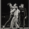 Mary Tyler Moore [left] and unidentified others in the stage production Breakfast at Tiffany's