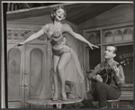 Barbara Baxley and Crahan Denton in the stage production Bus Stop