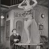 Replacement actors Dick York and Barbara Baxley in the stage production Bus Stop