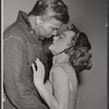 Albert Salmi and Barbara Baxley in the stage production Bus Stop