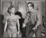 Barbara Baxley and Crahan Denton in the stage production Bus Stop