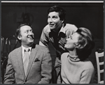 Tom Poston, Richard Dreyfuss, and Bethel Leslie in the stage production But, Seriously…