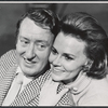 Tom Poston and Bethel Leslie in the stage production But, Seriously…