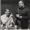 Tom Poston and Louis Guss in rehearsal for the stage production But, Seriously…