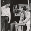 Richard Benjamin and Anthony Perkins in the stage production The Star-Spangled Girl 