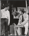 Richard Benjamin and Anthony Perkins in the stage production The Star-Spangled Girl 