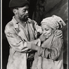 Zakes Mokae and Ruby Dee in the stage production Boesman and Lena