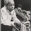 Ruby Dee and Zakes Mokae in the stage production Boesman and Lena