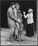 Zakes Mokae, Paul Benjamin, and Ruby Dee in the stage production Boesman and Lena