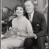 Claudette Colbert and Cyril Ritchard in the stage production The Irregular Verb to Love