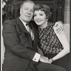 Cyril Ritchard and Claudette Colbert in the stage production The Irregular Verb to Love