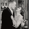 Cyril Ritchard and Claudette Colbert in the stage production The Irregular Verb to Love