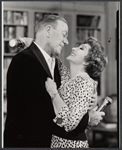 Cyril Ritchard and Claudette Colbert in the stage production The Irregular Verb to Love