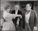 Helen Christie, Edward Atienza and Ronald Radd in the stage production Ivanov