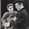 Nan Martin and Pat Hingle in the stage production J.B.