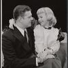 Pat Hingle and unidentified in the stage production J.B.