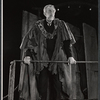 Raymond Massey in the stage production J.B.