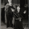 John Carradine and unidentified in the stage production J.B.