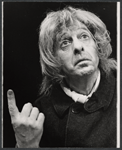 Jack MacGowran in the Off-Broadway one-man production Jack MacGowran in the Works of Samuel Beckett