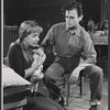 Rochelle Oliver and Glenn Cannon in the stage production Jacknife