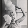 Lena Horne in costume fitting for the 1957 stage production Jamaica