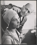 Lena Horne in costume fitting for the 1957 stage production Jamaica