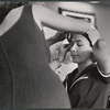Lena Horne and unidentified in costume fitting for the 1957 stage production Jamaica