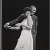 Lena Horne and Joe Adams [?] in the stage production Jamaica