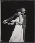 Lena Horne and Joe Adams [?] in the stage production Jamaica