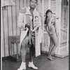 Ossie Davis and unidentified in the 1957 stage production Jamaica