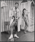 Ossie Davis and unidentified in the 1957 stage production Jamaica