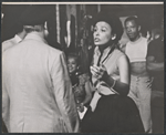 Lena Horne and unidentified others in the 1957 stage production Jamaica