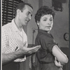Ricardo Montalban and Lena Horne in rehearsal for the 1957 stage production Jamaica