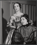 Jan Brooks and Blanche Yurka in the stage production Jane Eyre