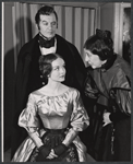 Eric Portman, Jan Brooks and Blanche Yurka in the stage production Jane Eyre