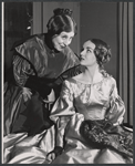 Blanche Yurka and Jan Brooks in the stage production Jane Eyre