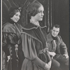 Blanche Yurka, Jan Brooks and Eric Portman in the stage production Jane Eyre