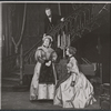 Blanche Yurka, Eric Portman and Jan Brooks in the stage production Jane Eyre