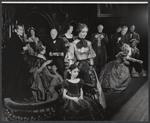 Eric Portman [left], Jan Brooks, Susan Towers [center] and unidentified others in the stage production Jane Eyre