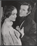Jan Brooks and Eric Portman in the stage production Jane Eyre