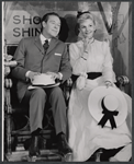 Robin Bailey and Mary Martin in the stage production Jennie