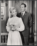 Mary Martin and Robin Bailey in the stage production Jennie