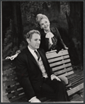 Jack De Lon and Mary Martin in the stage production Jennie