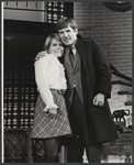 Beverly Ballard and Will Hutchins in the stage production Jeremy Troy